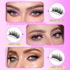PURELEOR Cluster Lashes Kit Including Bond and Seal Remover DIY