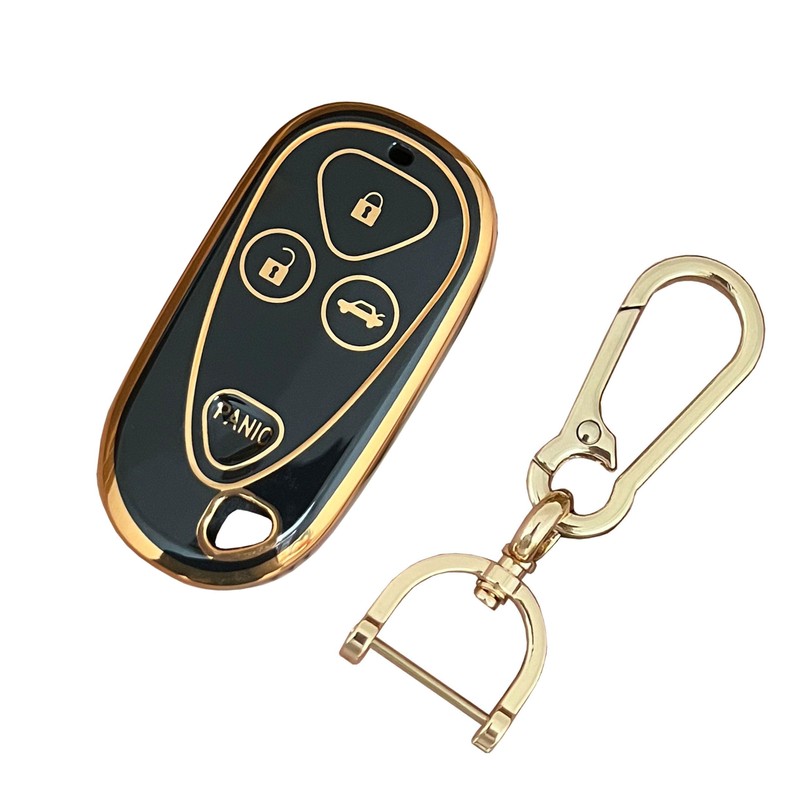 WKEDQAF Key Fob Cover Fit for Acura Keyless Entry Remote