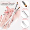 HZXINYI 2 Pcs Nail Brushes for Gel Nails - 2