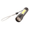 4Pcs Retractable Flashlight COB LED Zoom Flashlight Rechargeable Strong Light