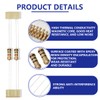 Innfeeltech 100 Pcs 1/2W 5% Tolerance 1.5K Ohm Carbon Film