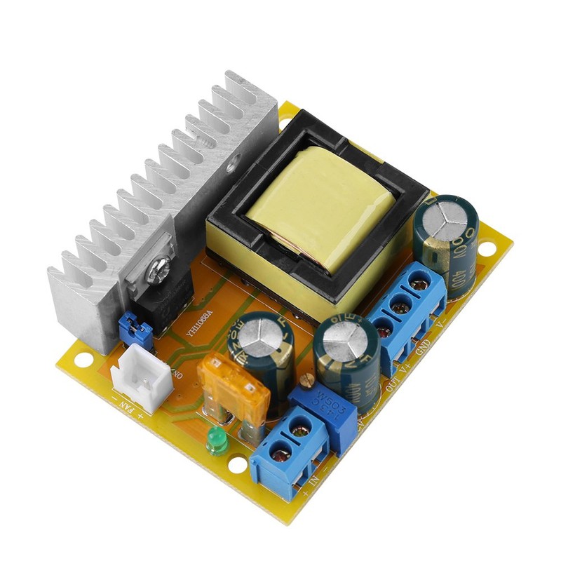 High Voltage DC-DC Boost Converter 8V-32V to ±45V-390V Adjustable ZVS