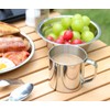 Lafuntar Camping Plate Bowl Cup Cutlery Set for 1, 8-Piece