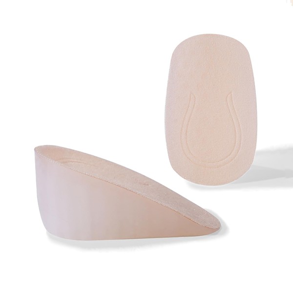 Heel Cup Insole Half Height Increased Insole Invisible Silicone Shoe