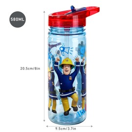 580ml Water Bottle for Kids School Drinks Bottle Made of Durable Ecozen Reusable BPA Free