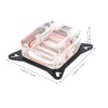 Operitacx Gpu Water Block for Water Cooling Universal Copper Base