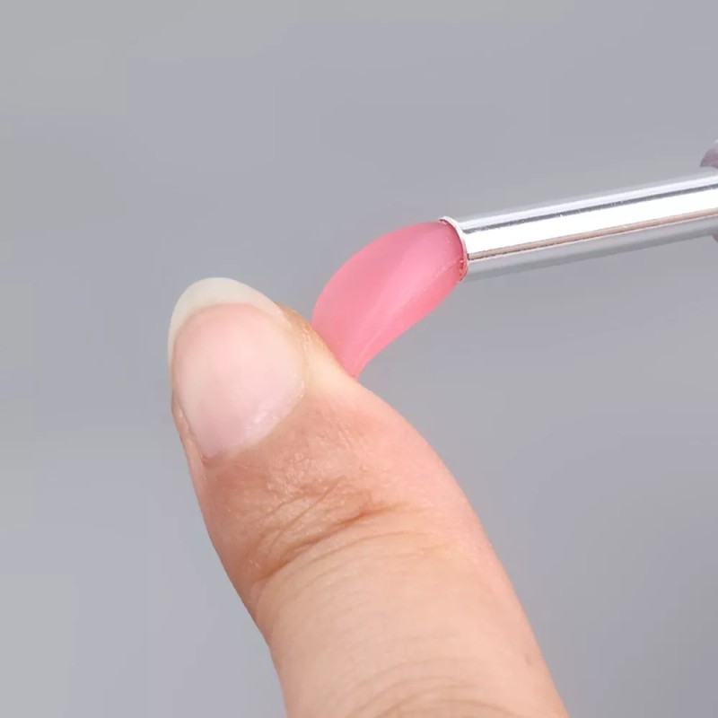 GAB Belleza Brocha Silicón Con Tapa Maquillaje Pigmentos Portátil (3