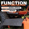ACS6000B Mower Chute Blocker Discharge Shield Compatible with Bad Boy