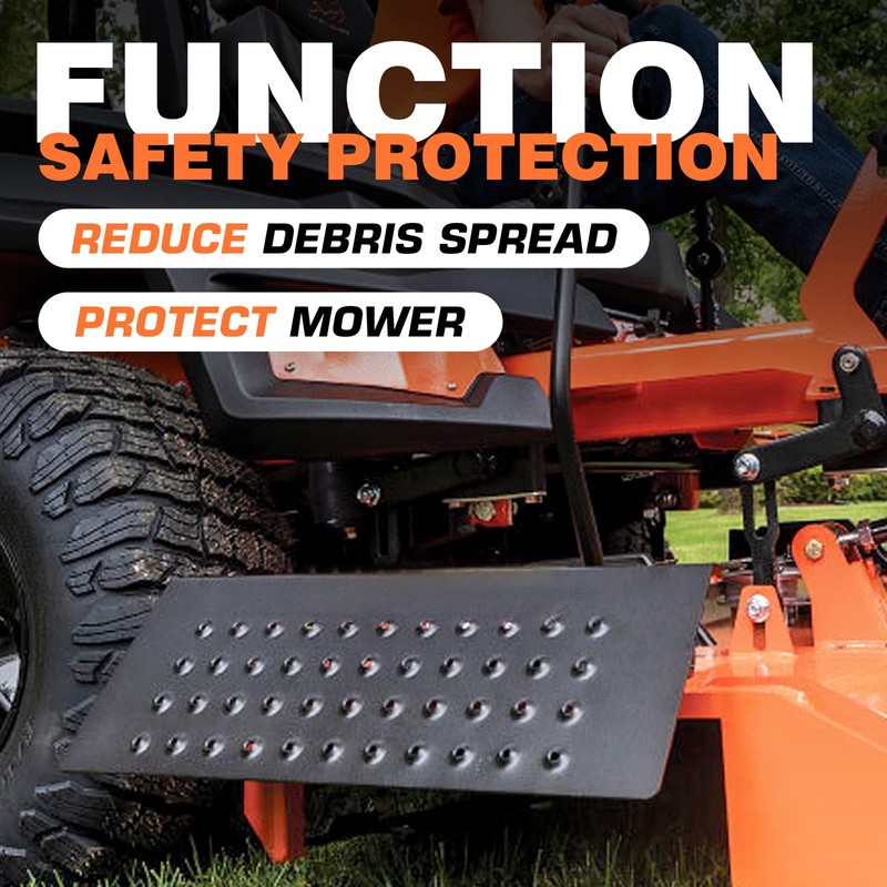 ACS6000B Mower Chute Blocker Discharge Shield Compatible with Bad Boy