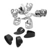 12Pcs Guitar Finger Pick Bass Thumb Protector Instrument Accessory Set