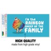 GRAPHICS & MORE I'm The Rainbow Sheep of The Family