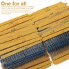 2600Pcs 130 Values Resistor Kit Commonly Used 1% 1/4W Metal