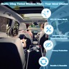 XCBYT Static Cling Car Window Shades 6PCS - Sun Blocker