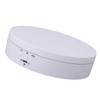 Motorized Rotating Display Stand White USB Charging Round 3 Speeds