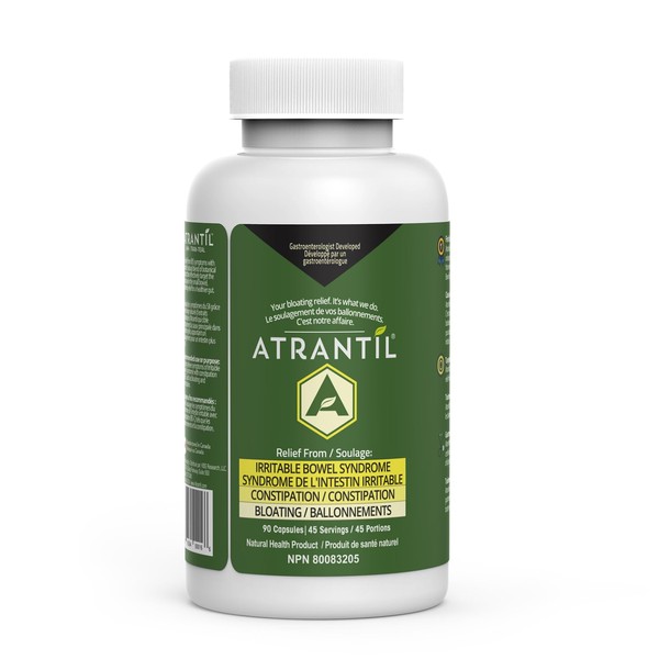 Atrantil: IBS, Bloating, Abdominal Discomfort, Change in Bowel Habits, and Powerful Polyphenols for Everyday Digestive Health,90 count