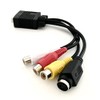 Access VGA to Video 3 RCA TV AV Converter Cable