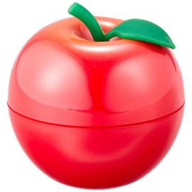 Honyarado COS88311 Apple Die Cut Multi-Balm, Body and Hair, Dry, Moisturizing, Red, Size: Approx. W 2.6 x D 1.6 x H 1.6 inches (6.5 x 4 x 4 cm)