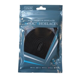 [NODC] Flexibility SHOELACES Elastic Shoelaces, Elastic Shoelaces, 47.2 inches (120 cm), 55.1 inches (140 cm), Elastic Shoelaces, Flat Laces, Black