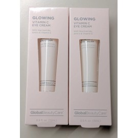 Global Beauty Care 2 x Global Beauty Care Glowing Vitamin C EYE CREAM w/Niacinamide AHA's Vitamin E