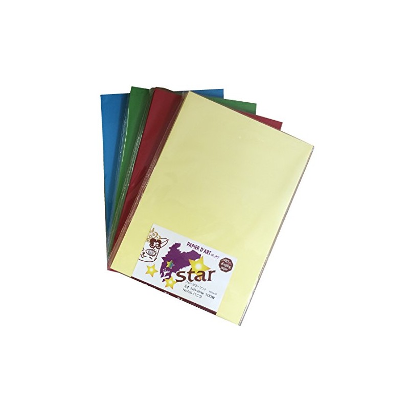 Eskent 5723007 Kent Paper Star Color A4 Pearl Grey, 100