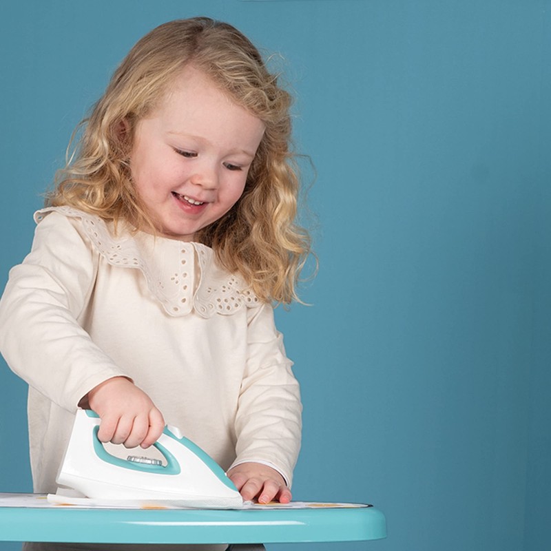 Smoby Toys - Children's Irons (Turquoise/White) - Toy Iron for
