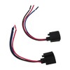 Qblahip Set of 2 9008 H13 Headlight Bulb Harness Socket