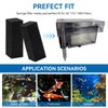 Aquarium Bio Sponge Fitler Media, Replacement Foam Insert Aquarium Filter