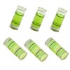 Hegebeck 10Pcs Small Cylindrical Bubble Spirit Level Vials, 8×20 mm/0.3×0.8