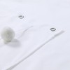 MVSUTA Pom Pom Modern White Boho Waterproof Polyester Fabric Tassel