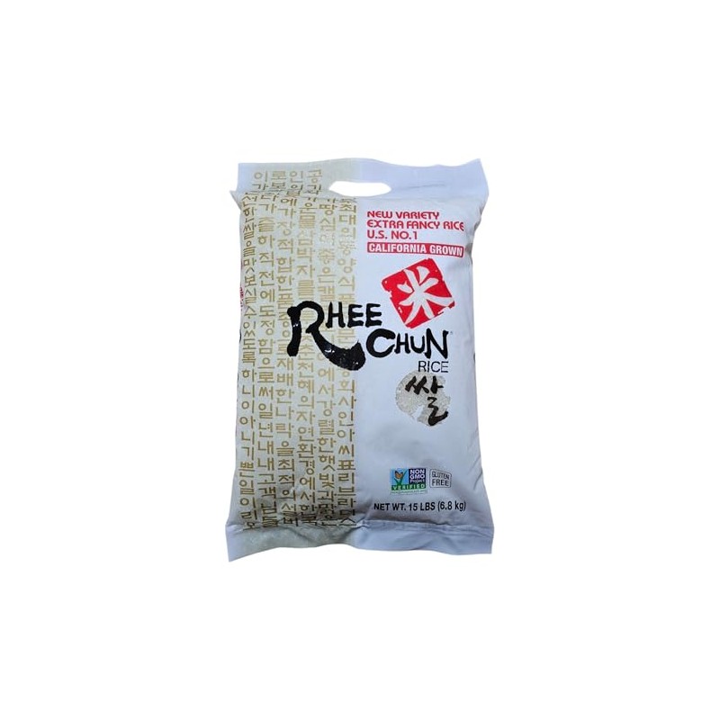 Rhee Chun Extra Fancy New Variety Rice, 15 Pound, 240.0