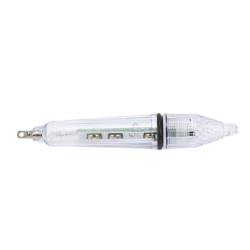 3Pcs Underwater Fishing Light LED Plastic Disposable Bait Lure Lamp