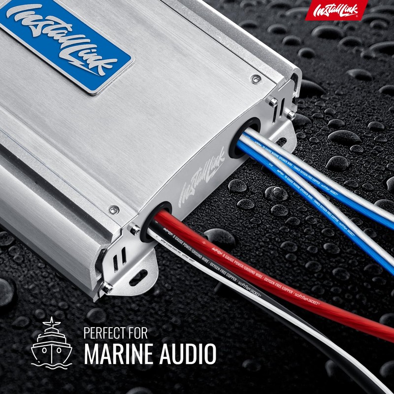 Install Link 16 Gauge Speaker Wire Cable (50 Feet) for