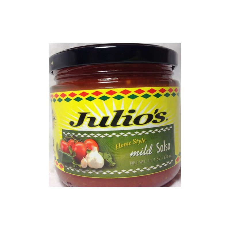 Julio's Home Style Mild Salsa 11.5 oz (Pack of 3)