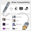 Subynanal USB C to 3.5mm Audio Adapter 32bit/384KHz, USB Type
