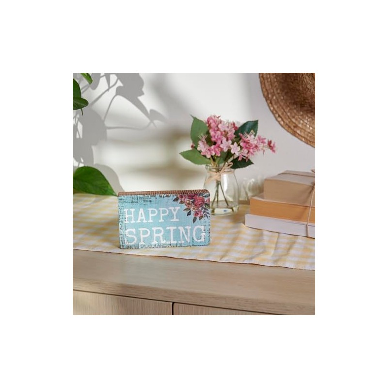 Primitives by Kathy Home Décor Block Sign - Happy Spring