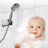 Set of 2 Fixed Shower Holder, Adjustable Shower Holder, Hand