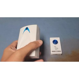 WIRELESS Doorbell Door Bell Chime Sound Dorm Room Portable Travel Ringer Remote