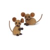 Spring Copenhagen The City Mouse Wooden Figurine - Magical Handmade