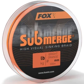FOX Submerge High Visual Sinking Braid, Orange, 300m 0.16mm