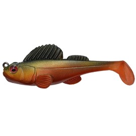 Megabass Dark Sleeper Swimbait, Dark Shad, 1/2 ounce