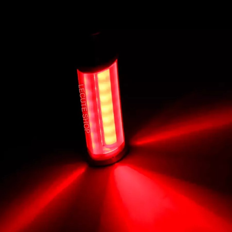 LJK Linterna Cob Luz Led Mini Recargable Zoom Bolsillo 2000