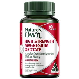Nature's Own High Strength Magnesium Orotate 60 Capsules