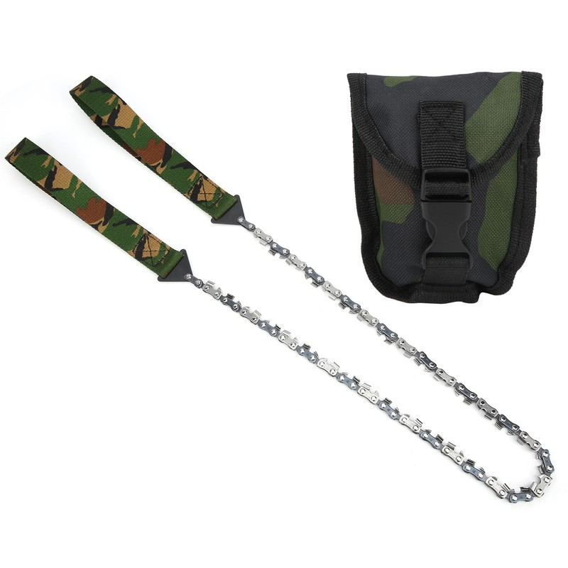 Outdoor Mini Portable Hand Chain Saw Survival 33T Logging Camping