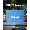HW CASA 60 Stück umweltfreundliche Müllbeutel 50 l aus recyceltem