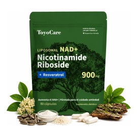 Toyocare Nad+ Nicotinamida Ribosida Antienvejecimiento 900mg