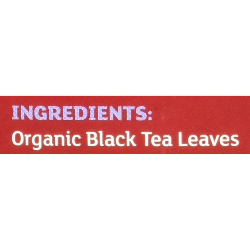 Equal Exchange Organic Black Tea, 20-Count