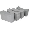 Silver Self-Adhering Paper Napkin Band | 2000 Box