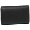Coach F73992 QBBK Key Case, Outlet, Men's, Women's, Black