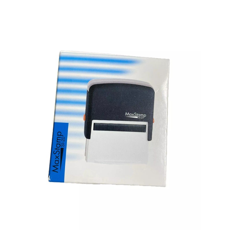 MaxStamp SI-20 Self-Inking Rubber Stamp 3/4 x 1 1 5/16″