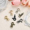 M METERXITY 10pcs Swivel Snap Hook Zinc Alloy Lobster Claw